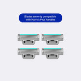 Harry's Plus Blade Refills